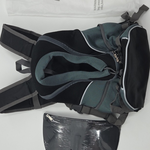 Pet Carrier Backpack with Mesh Window - Picture 8 of 16